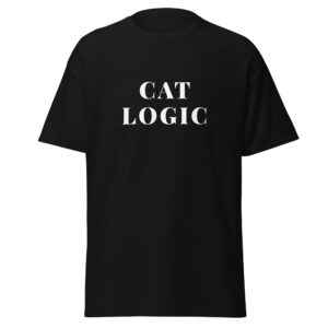 Cat Logic T-shirt | Premium Structured Classic Tee