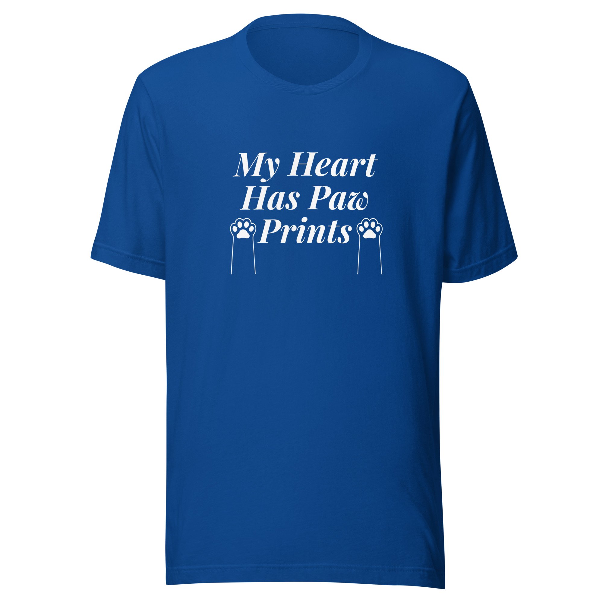 My Heart Has Paw Prints t-shirt 2 My Heart Has Paw Prints t-shirt - Image 2